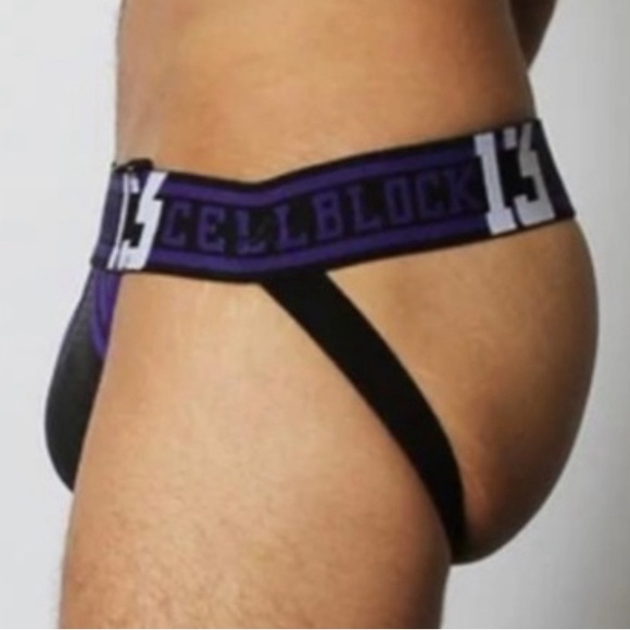 NWT Hard to Find! CellBlock 13 Sniper Purple Jock with Side Pocket Sz XL - Picture 6 of 9